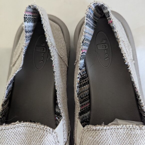 NWOB SANUK WOMENS DONNA HEMP LOAFER - SZ 10 - NATURAL - Picture 5 of 8